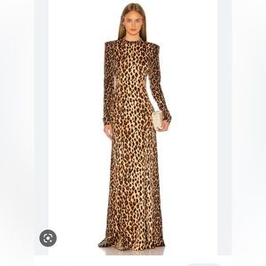 Gorgeous leopard gown